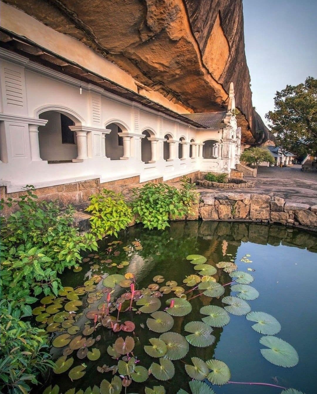 Temple exterior view
